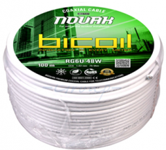 BiCoil кабель коаксиальный RG6U 48W NOVAK CCS